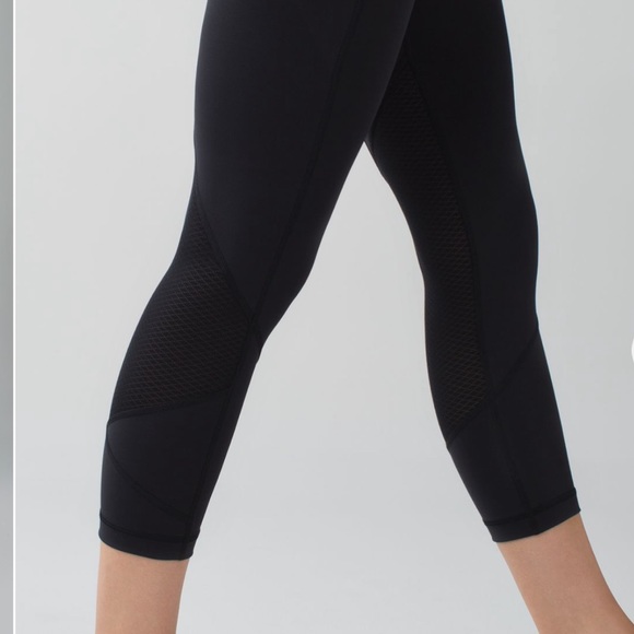 Lululemon Pace Rival Crop 22” black 4 - Picture 5 of 5